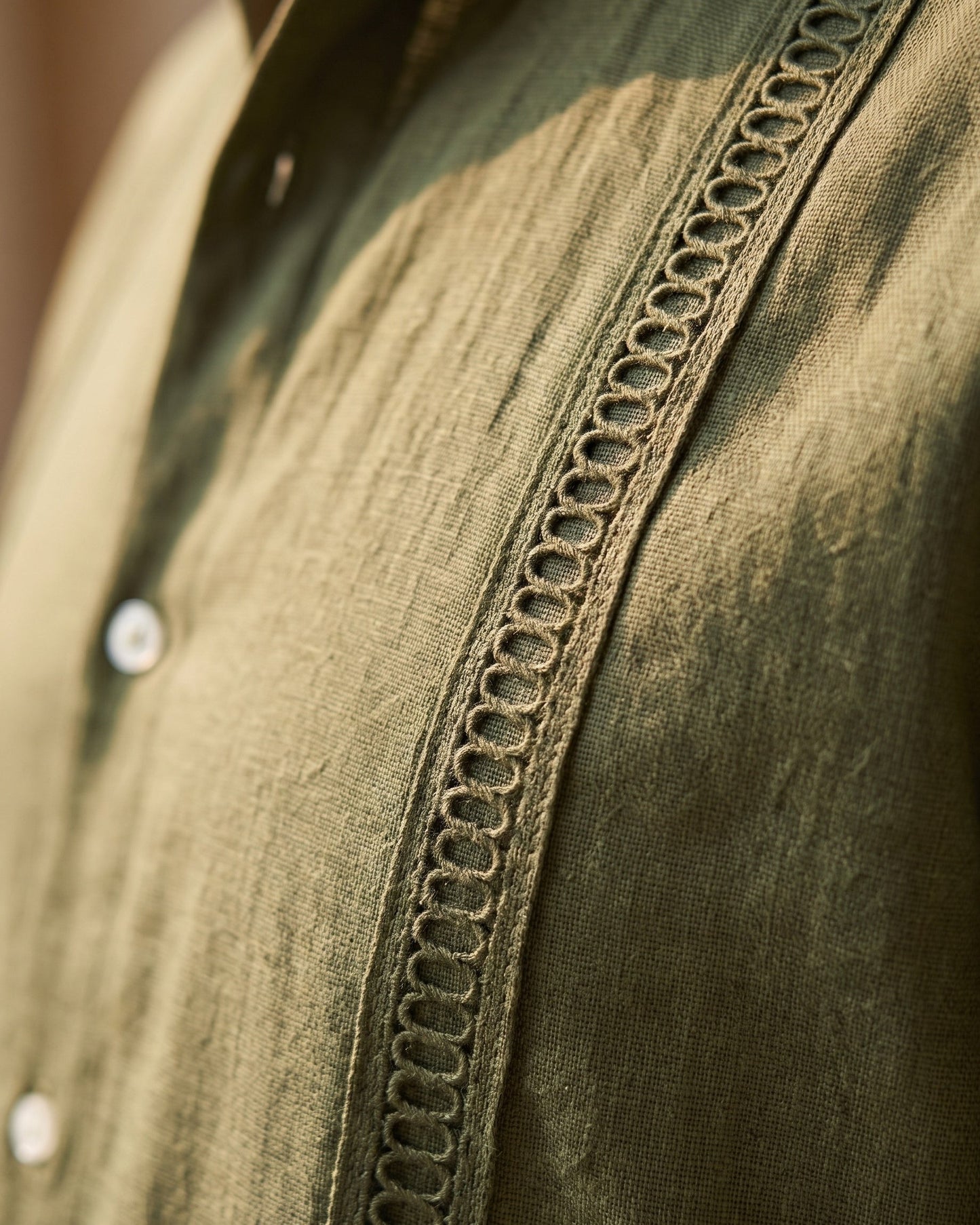 Enzo Linen Guayabera Shirt